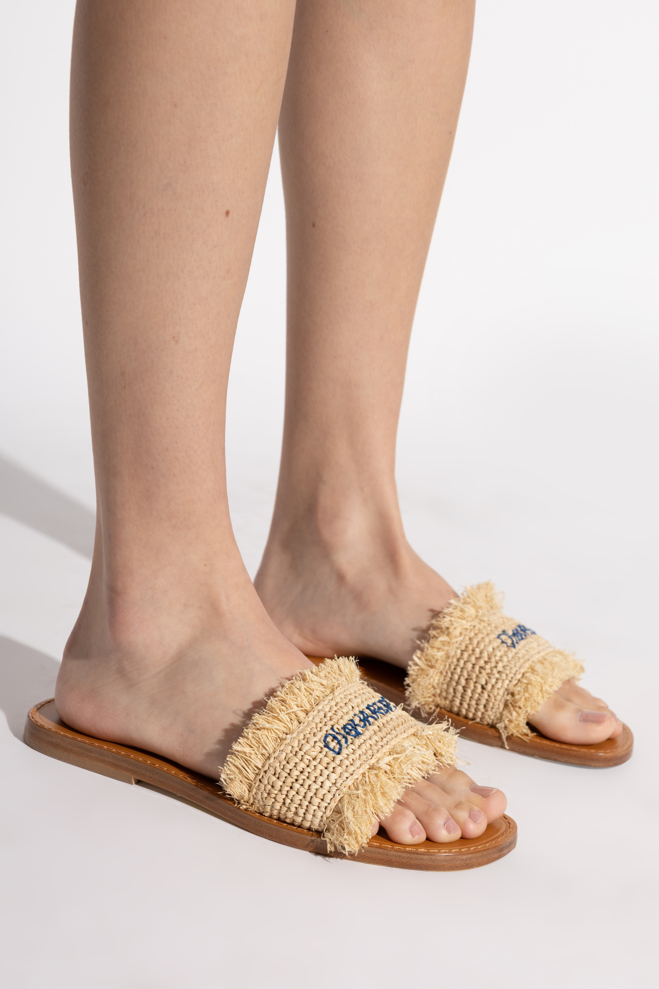 Beige Slides capsule `Summer Lovers` Dsquared2 - Vitkac AS